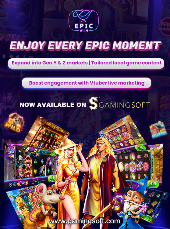 EPIC WIN Enjoy every epic moment mobile Banner - GamingSoft