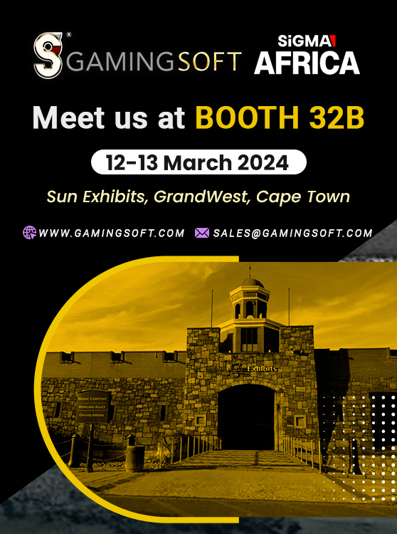 Sigma Africa Meet us at Booth 32B mobile Banner - GamingSoft
