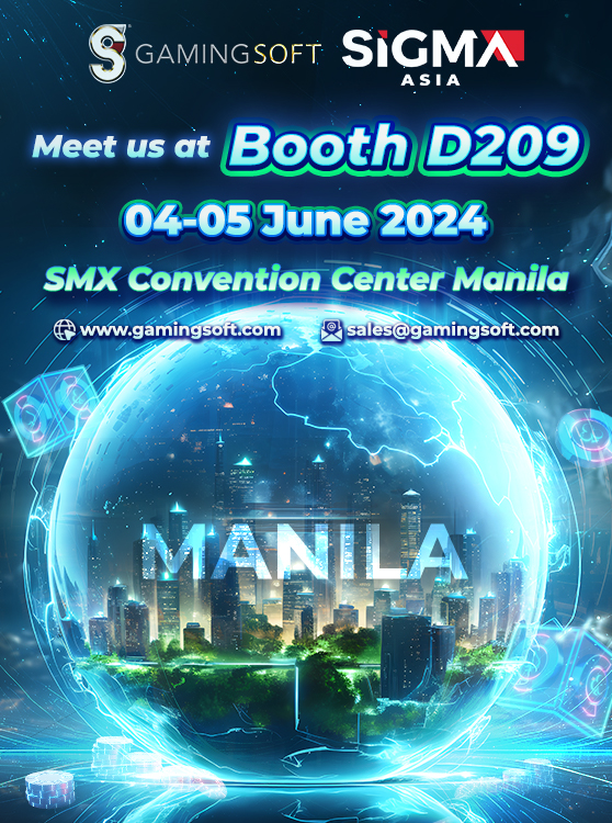 Sigma Asia 2024 Meet us at Booth D209 mobile Banner - GamingSoft