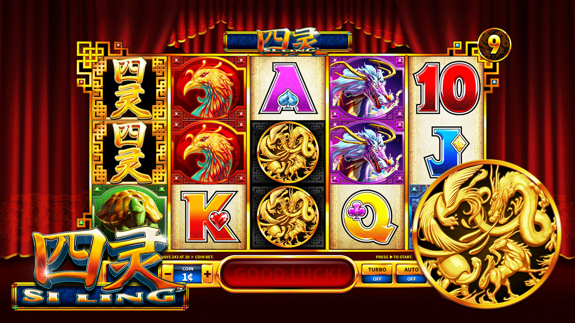 Si Ling is a Slots Game Provided by the Vendor Partner Skywind Group - GamingSoft