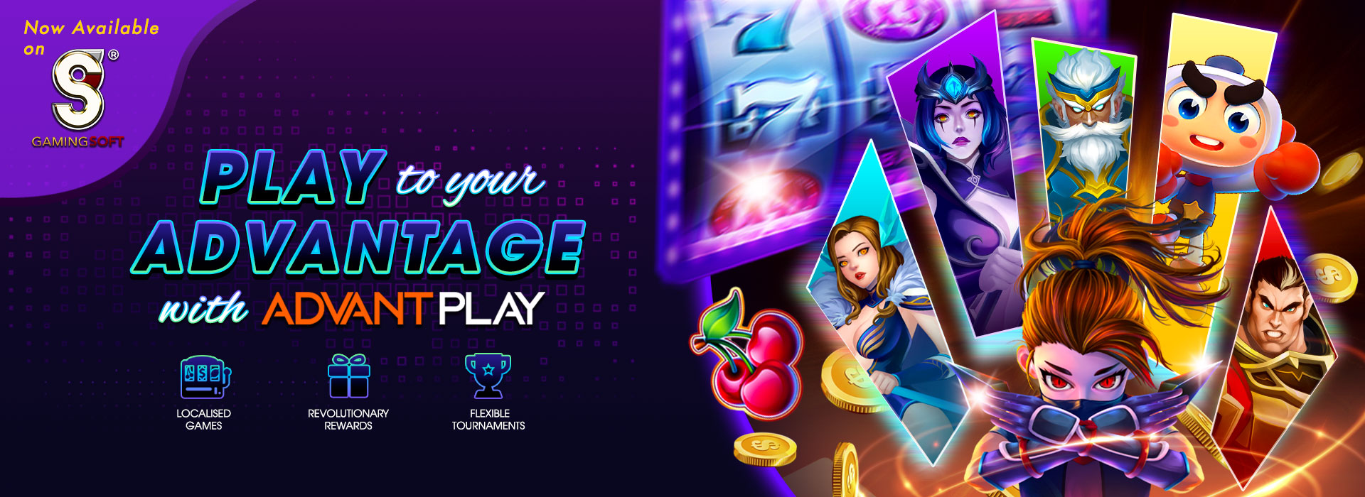 Play to your Advantage with AdvantPlay Web Banner - GamingSoft