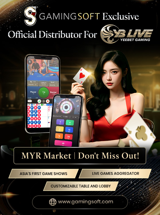 Gamingsoft Exclusive Official Distributor for YeeBet Gaming mobile Banner - GamingSoft
