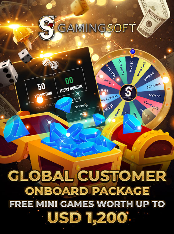 Global Customer Onboard Mobile Banner - GamingSoft