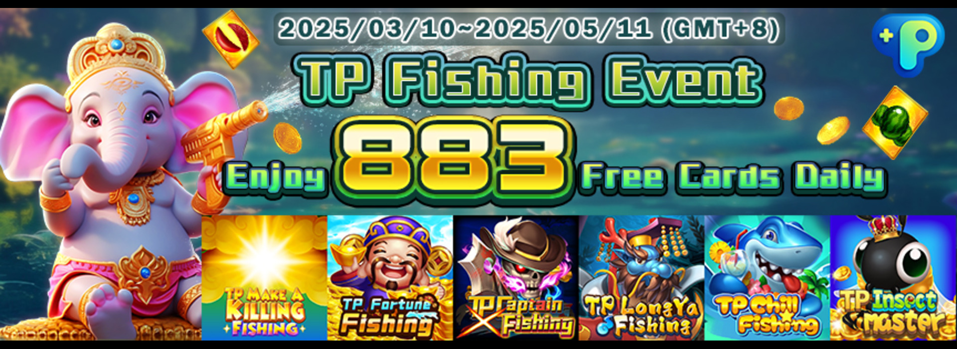 TP Fishing Event - Free Cards Daily