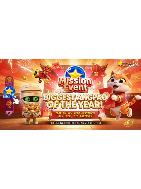 ACEWIN【Mission Challenge】Biggest Angpao of the Year | Gamingsoft