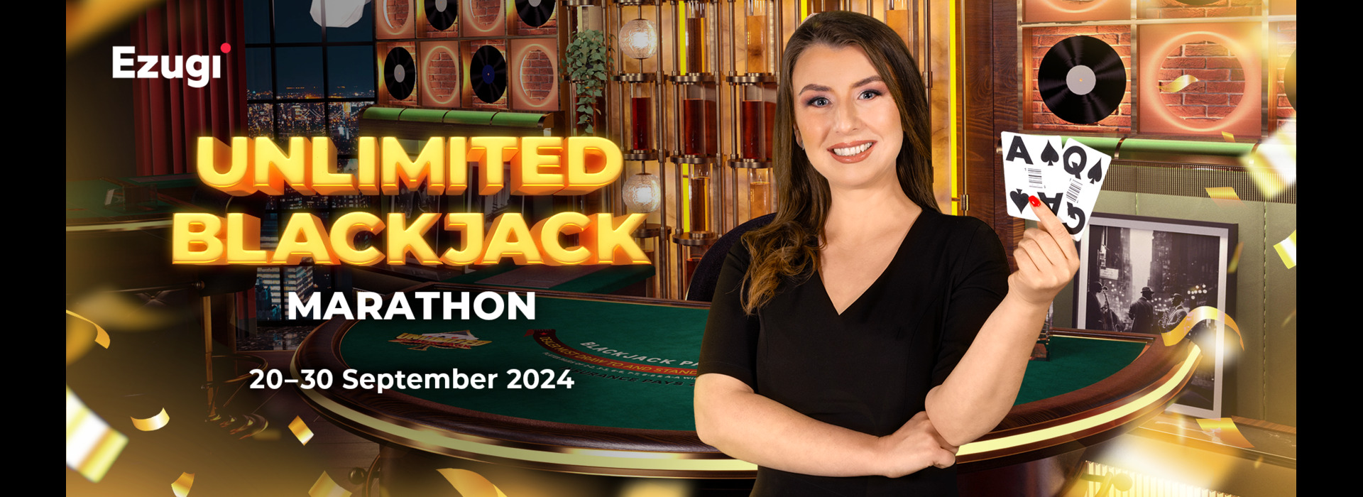 Ezugi Unlimited BlackJack Marathon