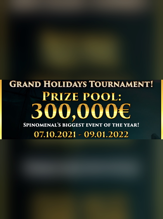 Spinomenal - Grand Holidays Tournament