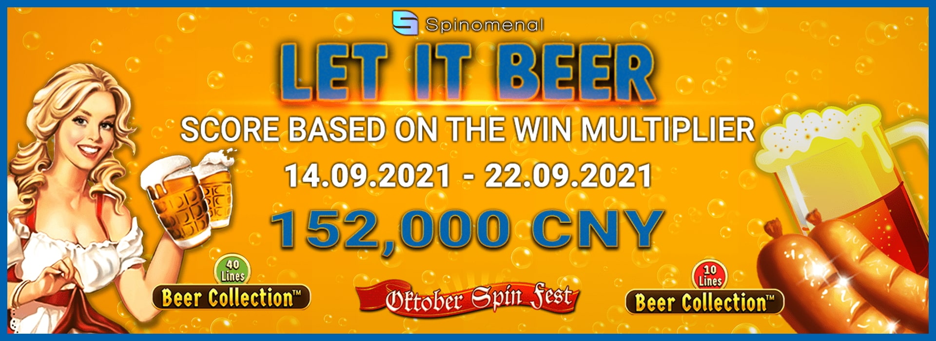 Spinomenal - Let it BEER Tournament