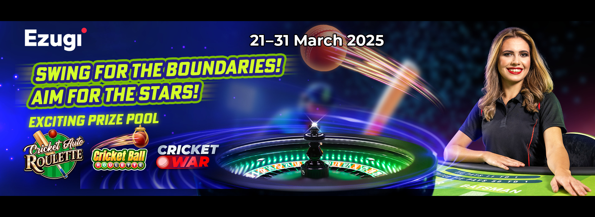 Ezugi - IPL Cricket Fever Promotion
