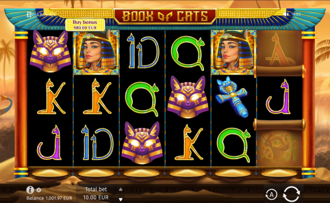 Books of Cats is a Slots Game Provided by the Vendor Partner BGaming - GamingSoft