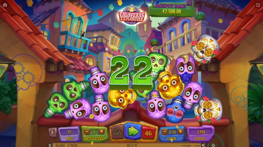 Calaveras Explosivas is a Slot Game Provided by the Vendor Partner Habanero - GamingSoft