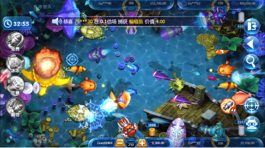 捕鱼2是一款捕鱼游戏由合作伙伴 游联 所提供 - 乐游国际GamingSoft