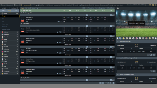 Football is a sportsbook Provided by the Vendor Partner 3Sing - GamingSoft