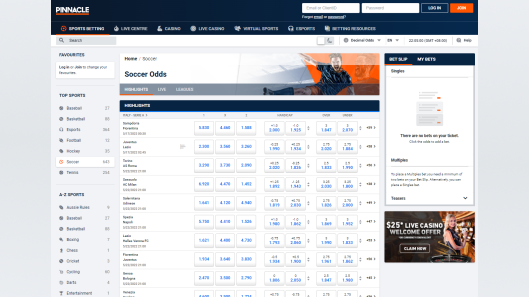 Football is a sportsbook Provided by the Vendor Partner Pinnacle - GamingSoft