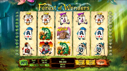 Forest of Wonders is a Cartoon & Magic Theme Slot Game Provided by the Vendor Partner Playtech - GamingSoft