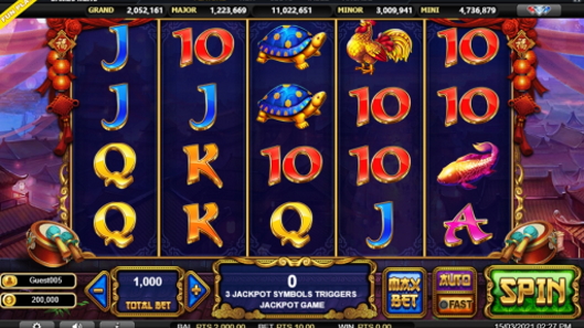 Fortune Dance is an Asian-themed Slot Game Developed by Gamingsoft