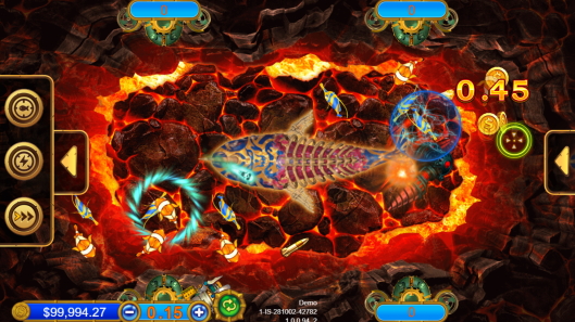Inferno Sea is a Fishing Game Provided by the Vendor Partner Funky Games - GamingSoft
