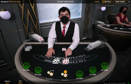 Live Blackjack is a live casino Provided by the Vendor Partner Playtech - GamingSoft