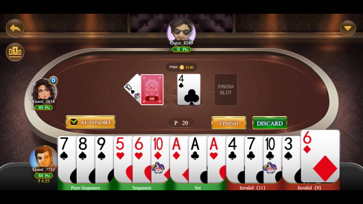 Pool Rummy is a Poker Game Provided by the Vendor Partner Happy Ace Rummy - GamingSoft