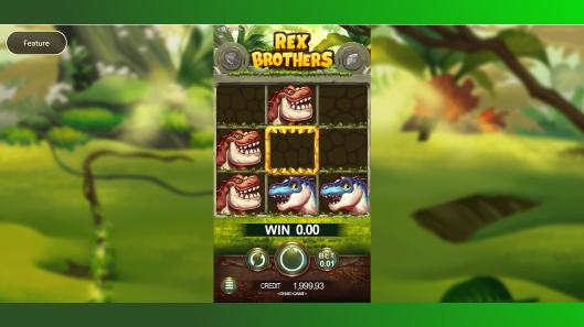 Rex Brothers is a Ice Age with T-Rex Theme Slot Game Provided by the Vendor Partner JDB- GamingSoft