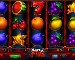 Sizzle Fire is a Slots Game Provided by the Vendor Partner Apollo - GamingSoft