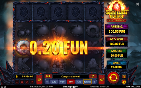 Sizzling Eggs is a Slots Game Provided by the Vendor Partner VoltEnt - GamingSoft