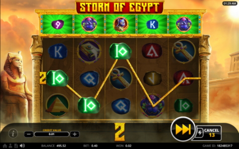 埃及风暴 是一款老虎机游戏由合作伙伴 Top Trend Gaming 所提供 - 乐游国际GamingSoft