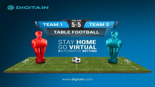 Table Football is a Sportbooks Provided by the Vendor Partner Digitain Gaming - GamingSof