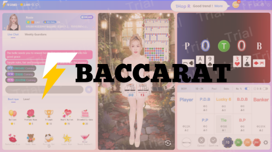 The Baccarat Game From Fb Gameslive Casino