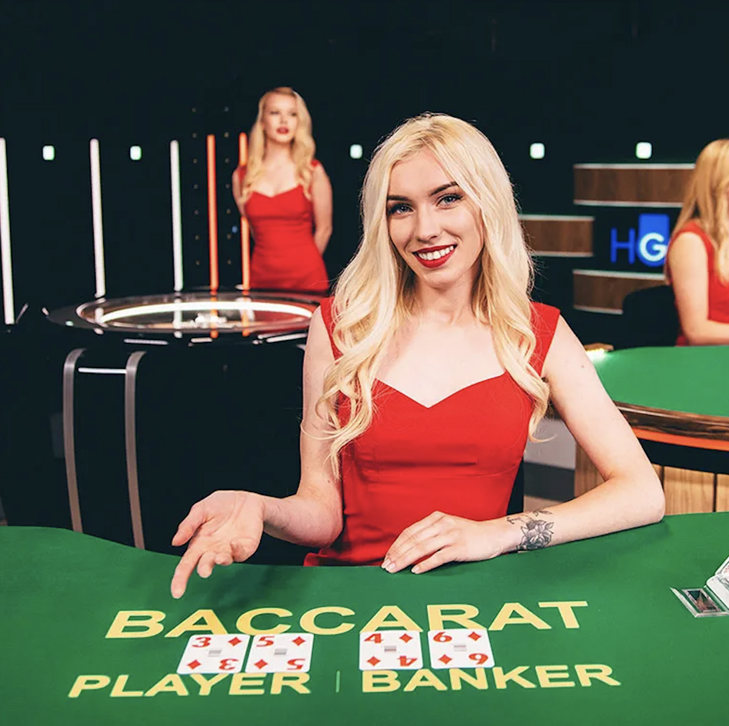 Baccarat is a Live Casino Game Provided by the Vendor Partner HOGaming GamingSoft
