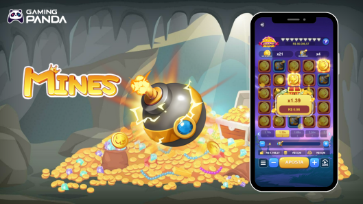 The Mines Game From Gaming Pandacrash Game