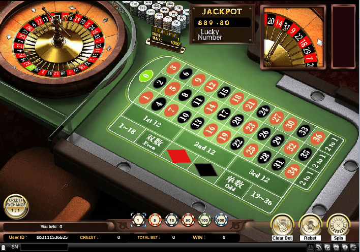 The Roulette Game From Bbin