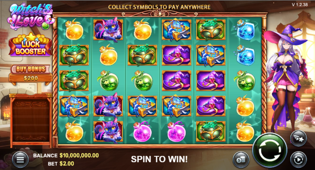 The Witch’S Love Game From Eazy Gaming Slots