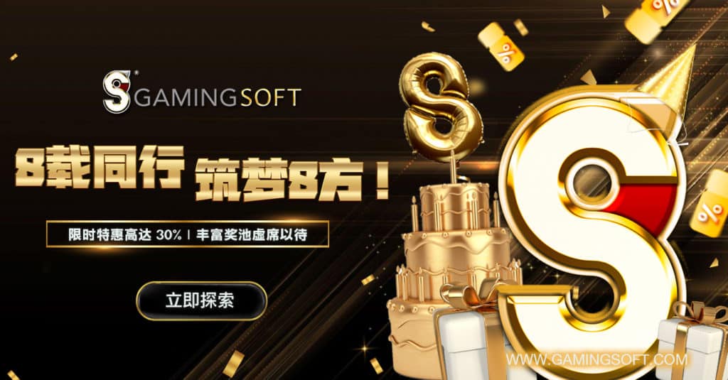 乐游国际 8 周年庆 限定促销邀您共创共赢 Anniversary Banner CN 1