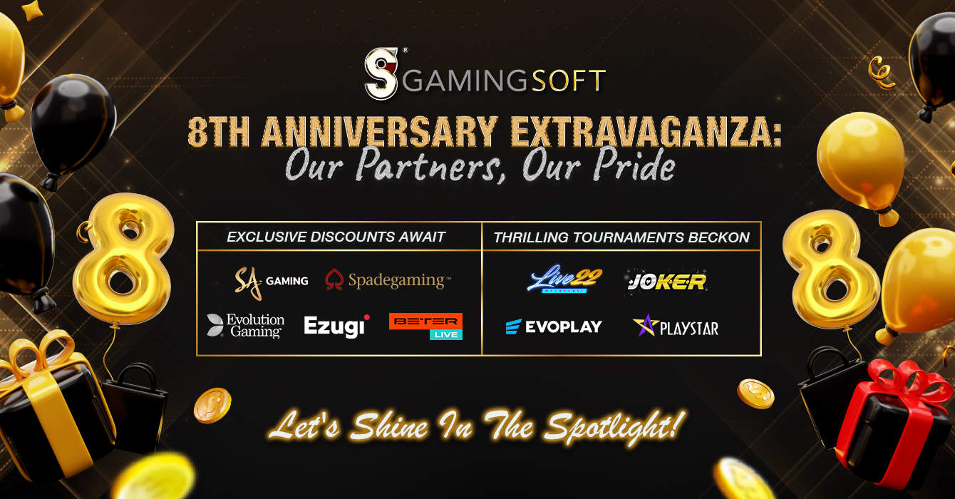 GamingSoft Celebrates 8 Years of 8cellence in iGaming image