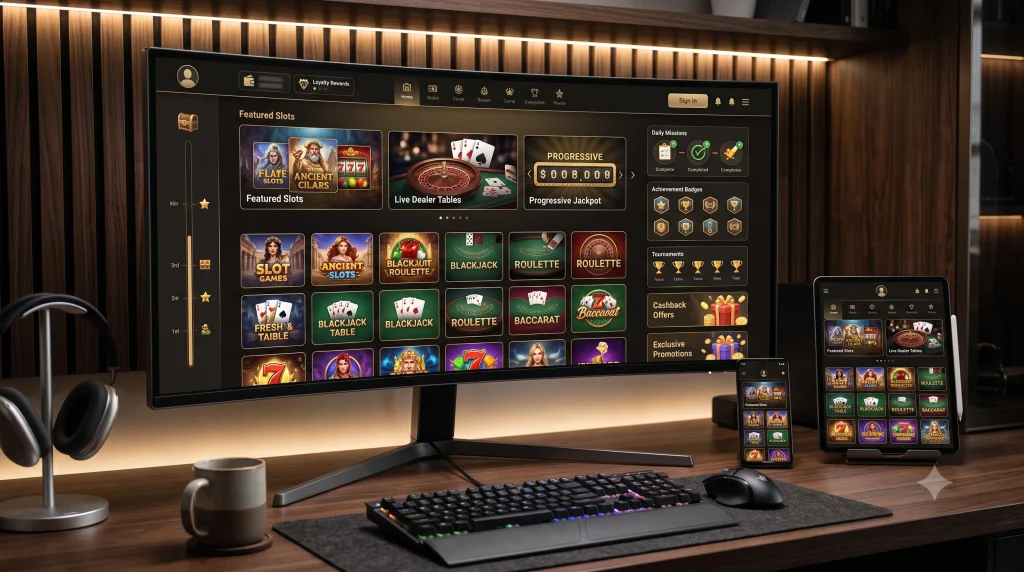 Online casino loyalty programme designed to improve player retention