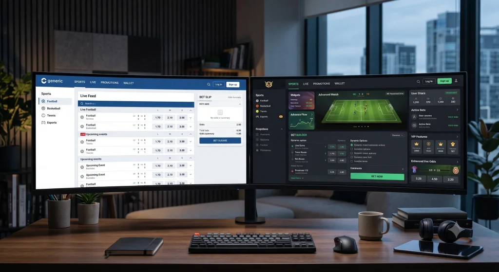 White label sportsbook vs custom sportsbook platform comparison for betting operators