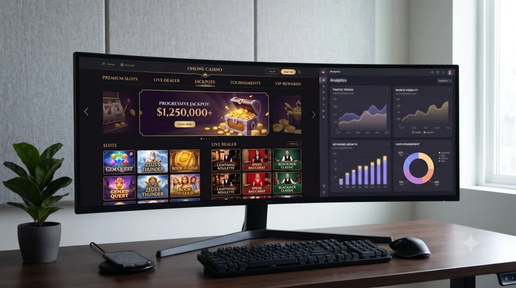 online casino seo strategies