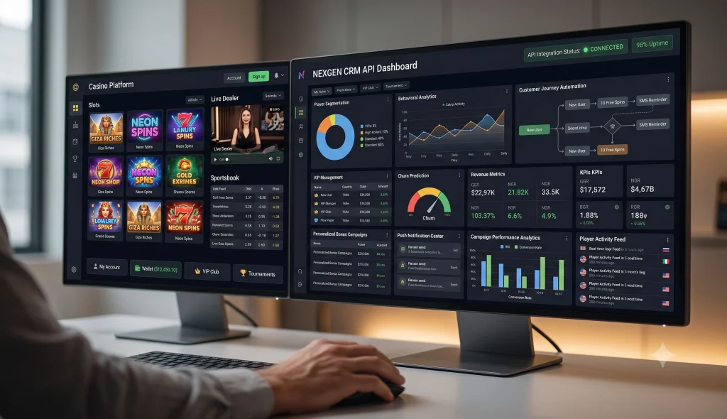 CRM API for Online Casinos
