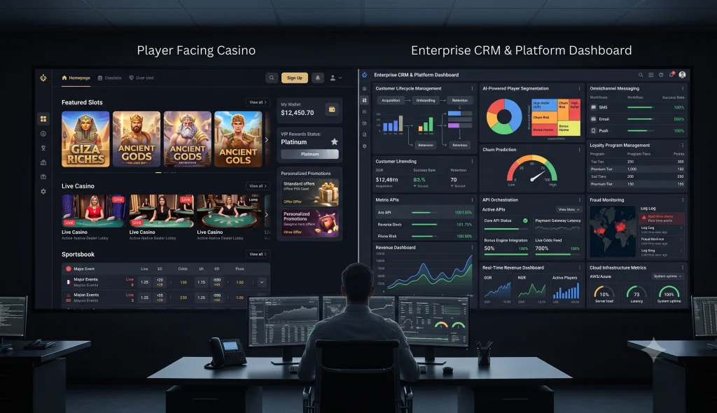 online casino crm api